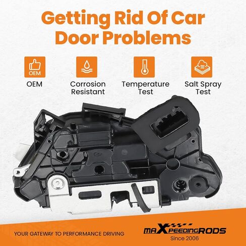 maXpeedingrods Front Left Door Lock Actuator, for Volkswagen Golf MK6/MK7 2012-2017, Jetta MK6 2011-2017, Passat 2012-2015, Beetle Cabrio, E-Golf, Golf Variant, 5K1837015/E, 6RD837015/A in Saudi Arabia