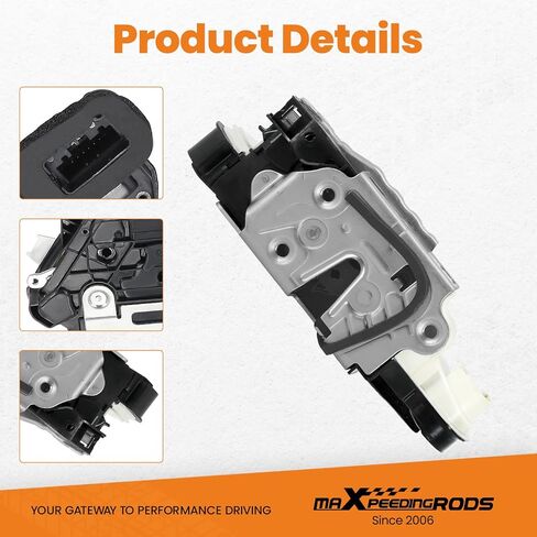 maXpeedingrods Front Left Door Lock Actuator, for Volkswagen Golf MK6/MK7 2012-2017, Jetta MK6 2011-2017, Passat 2012-2015, Beetle Cabrio, E-Golf, Golf Variant, 5K1837015/E, 6RD837015/A in Saudi Arabia