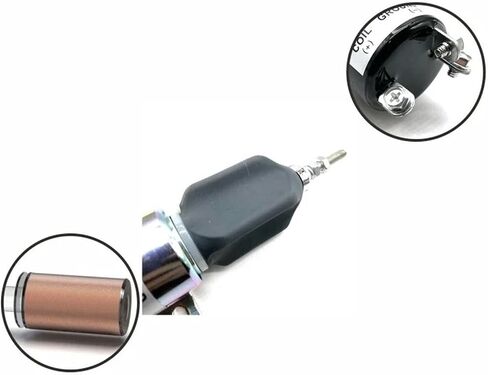 24V Fuel Shut Off Stop Solenoid 3864274 1751-2467UIBIS5A SA-3766T-24 ME441329(12V) in Saudi Arabia