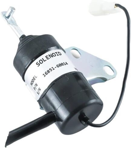 16851-60014 Fuel Shut Off Solenoid 16851-60010 16851-60012 052600-4531 for Tractor Part Generator Stop Solenoid 12VDC in Saudi Arabia