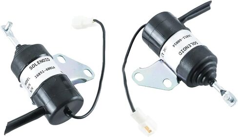 16851-60014 Fuel Shut Off Solenoid 16851-60010 16851-60012 052600-4531 for Tractor Part Generator Stop Solenoid 12VDC in Saudi Arabia