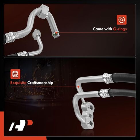 A-Premium A/C Suction and Discharge Line Hose Assembly Compatible with Chevrolet S10 1982-1986, S10 Blazer & GMC S15 Jimmy 1983-1986, S15 1982-1986 in Saudi Arabia