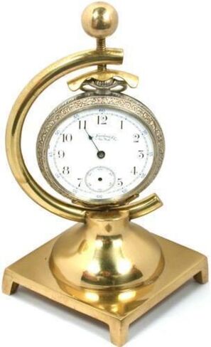 Pocket Watch Case Holder Brass Stand 1 Arm Display in Saudi Arabia
