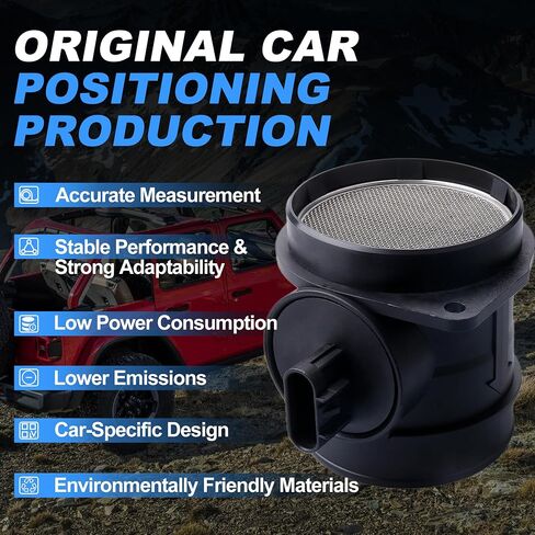 مستشعر تدفق الهواء الشامل 10349461 مستشعر MAF لسيارة Chevy 2005-2009 Equinox، 2006-09 Impala، 06-12 Malibu، 05-09 Uplander، Avalanche Monte Carlo G6 Grandprix Montana Vue Rendezvour Terraza in Saudi Arabia