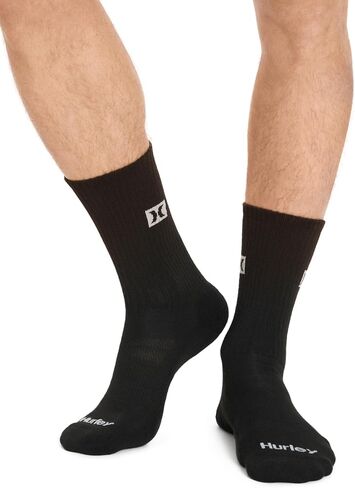 Hurley mens 8 Pack Sport Cushioned Crew Socks in Saudi Arabia