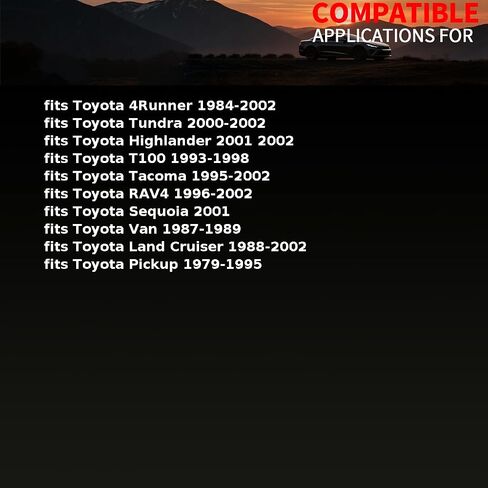 Transfer Case Output Shaft Seal Front fits Toyota 4Runner,Highlander,Land Cruiser,Pickup,RAV4 1979 1980 1981 1982 1983 1984 1985 1986 1987 1988 1989 1990 1991 1992-2002 1 PCS in Saudi Arabia