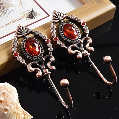 FMURY 2 PCS Pair Pearl Stone Curtain Accessory Curtain Tiebacks Curtain Holder Tie Rings Curtain Buckles(C) in Saudi Arabia