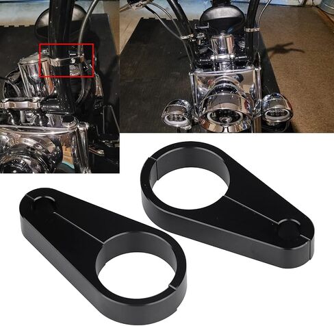 Motorcycle 1 1/4" Frame Handlebar Cable Clamp Clutch Brake For H-onda K-awasaki S-uzuki Y-amaha Softail Touring Electra Glide Road Glide Road King Street Glide in Saudi Arabia