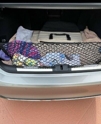 شبكة شحن منظم صندوق السيارة لسيارة LEXUS ES350 ES300h 2007-2018 - شبكة شحن على شكل ظرف لسيارة السيدان - وحدة تخزين حاملة السيارة لتنظيم صندوق السيارة - متوافقة مع ES350 ES300h in Saudi Arabia