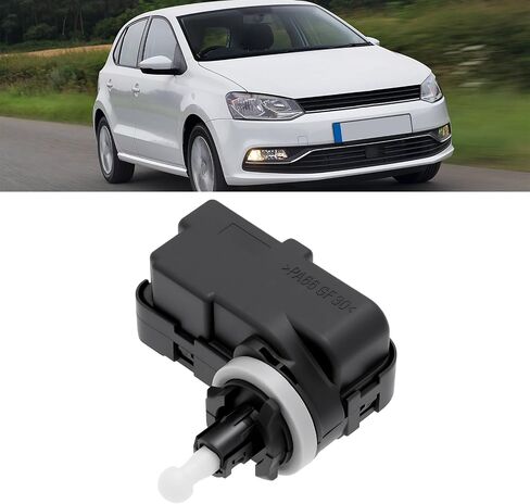 محرك تعديل المصباح الأمامي للسيارات من Lord of the Tools 1207203 5P0941295 متوافق مع VW Polo in Saudi Arabia
