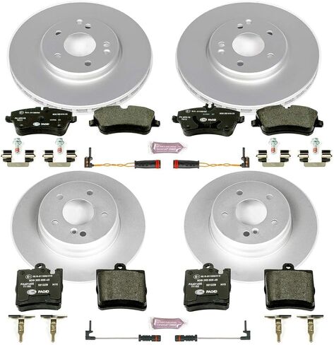 Power Stop ESK2783 Euro-Stop Brake Kit For Mercedes-Benz C, Mercedes-Benz C240, Mercedes-Benz C280, Mercedes-Benz C320, Mercedes-Benz C350, Mercedes-Benz CLK320, Mercedes-Benz CLK350 [Model Specific] in Saudi Arabia