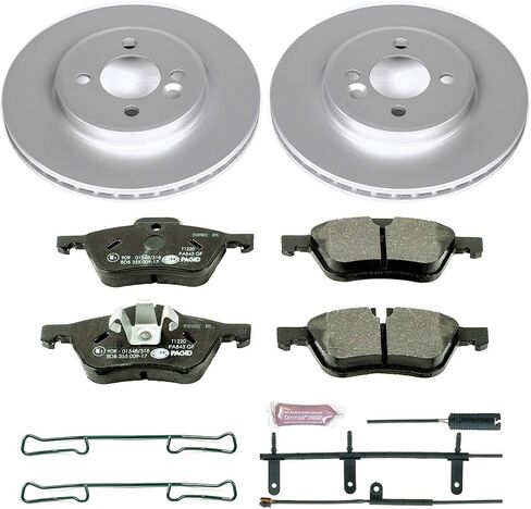 Power Stop ESK5724 Front Euro-Stop Brake Kit Mini Cooper Cooper For Mini Cooper 2002-2006 [Model Specific] in Saudi Arabia