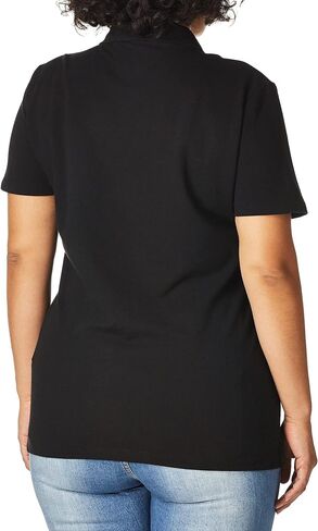 Tommy Hilfiger Women's Classic Short Sleeve Polo (Standard and Plus Size), White, XL in Saudi Arabia