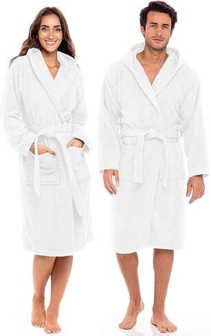 Pristine Linen BathRobe Hooded in Saudi Arabia