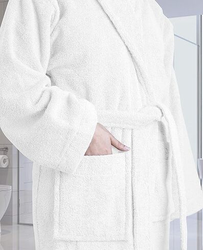 Pristine Linen BathRobe Hooded in Saudi Arabia