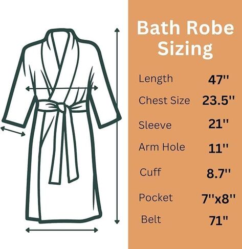 Pristine Linen BathRobe Hooded in Saudi Arabia