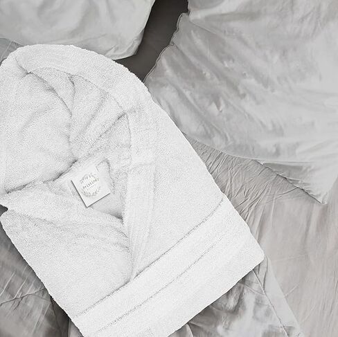 Pristine Linen BathRobe Hooded in Saudi Arabia