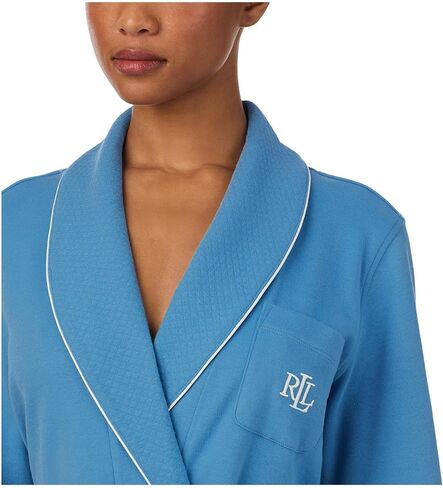 Lauren Ralph Lauren womens Long Sleeve Greenwich Wrap Robe in Saudi Arabia