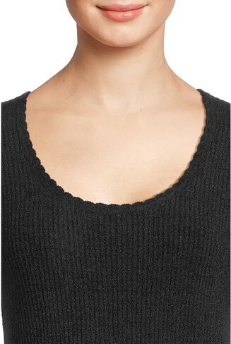 Barefoot Dreams Women's CozyChic Ultra Lite Ribbed Scallop Scoop Neck in Saudi Arabia