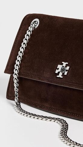 Tory Burch Women's Kira Turnlock Suede Shoulder Bag in Saudi Arabia