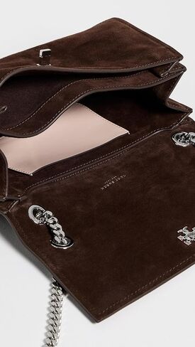 Tory Burch Women's Kira Turnlock Suede Shoulder Bag in Saudi Arabia