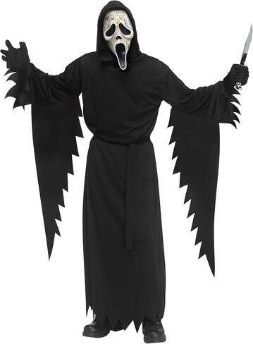 Fun World Ghost Face Aged Teen Costume, Size 14-16 in Saudi Arabia