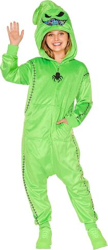 Spirit Halloween The Nightmare Before Christmas Kids Oogie Boogie Jumpsuit Costume| Officially Licensed | Disney Halloween in Saudi Arabia