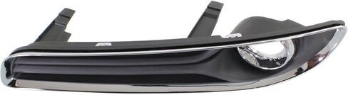 مصباح الضباب الخفيف للقيادة سائق الجانب الأيسر LH Hand لكرايسلر 300 Limited 2011-2012 & Base/C 2011-2014 & S 2012-2014 أسود وكروم 16577044 68127947AB-PFM in Kuwait