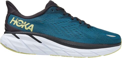HOKA ONE ONE Clifton 8 Mens Shoes Size 9.5, Color: Dazzling Blue/Outer Space in Saudi Arabia