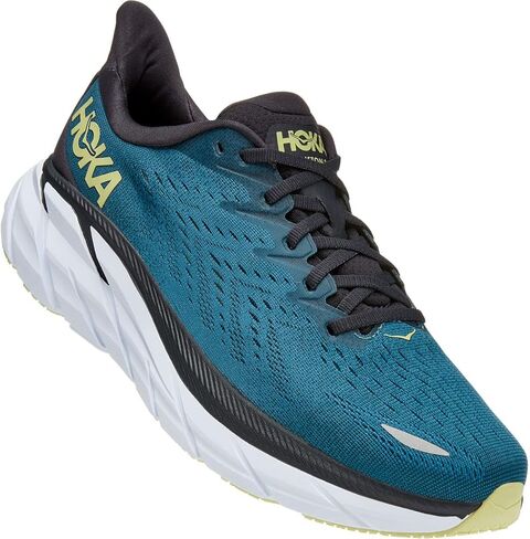 HOKA ONE ONE Clifton 8 Mens Shoes Size 9.5, Color: Dazzling Blue/Outer Space in Saudi Arabia