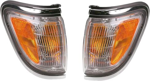Driver & Passenger Side Corner Light Set Compatible with 1995-1997 Toyota Tacoma TO2520143 TO2521143 in Saudi Arabia