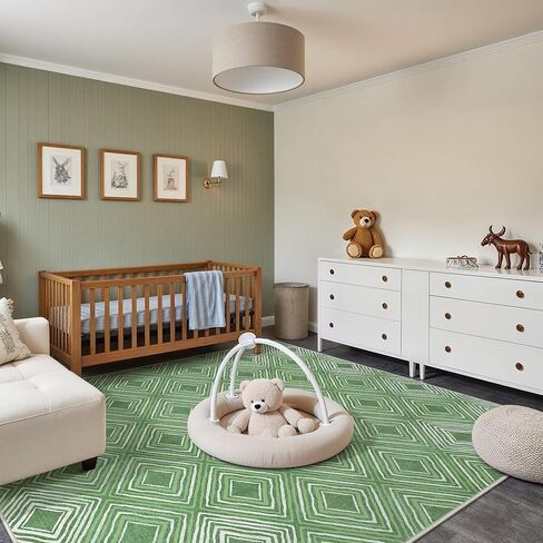 Genimo 2x5 Runner Rug Non Slip ، المتسابقون القابلون للغسل في الممرات للممرات ، Boho Vintage Chenille Print Brans ، سجاد رفيع الوزن رفيع للدخول ، غسيل ، رمادي/بني in Kuwait