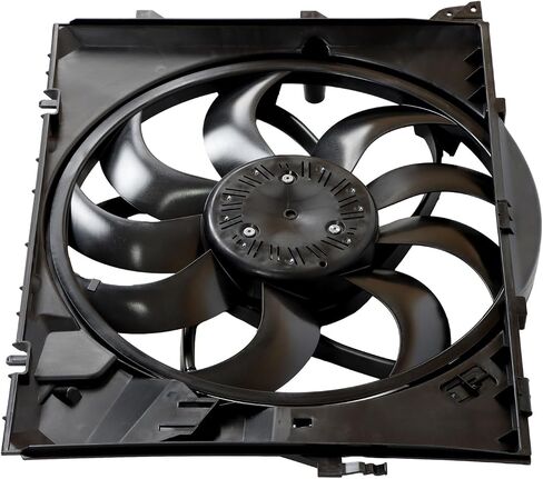 Radiator Condenser Cooling Fan Replacement for 328i 2007-2013 Replacement for 323i 2006-2011 in Saudi Arabia