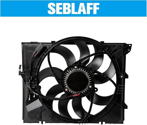 Radiator Condenser Cooling Fan Replacement for 328i 2007-2013 Replacement for 323i 2006-2011 in Saudi Arabia