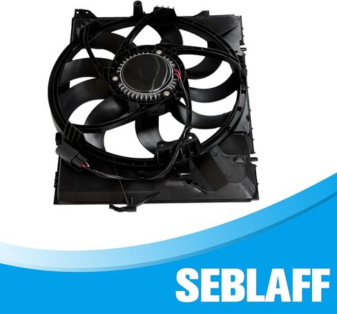 Radiator Condenser Cooling Fan Replacement for 328i 2007-2013 Replacement for 323i 2006-2011 in Saudi Arabia
