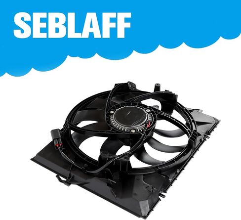 Radiator Condenser Cooling Fan Replacement for 328i 2007-2013 Replacement for 323i 2006-2011 in Saudi Arabia