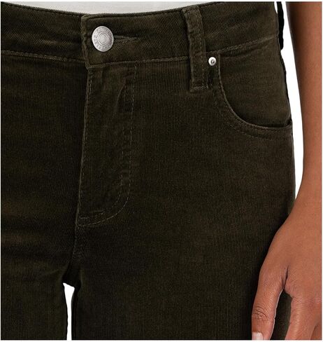 KUT from the Kloth Women's Natalie Bootcut in Olive in Saudi Arabia