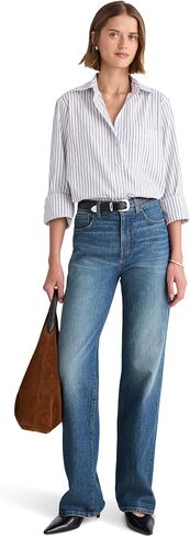 Madewell Women's Perfect Vintage Wide Leg in Harvey Wash in Saudi Arabia