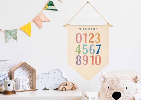 Feelings Educational-Canvas Hanging Flag Pennant Banner Wall Decor Decor Gifts for Baby Boys Girls Kids,Classroom Nursery Homeschool Baby Room Playroom Reading Room Bedroom Wall Deocr Gifts in Saudi Arabia