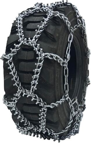 TireChain.com 12-16.5, 12 16.5 European Diamond Studded Tractor set of 2 in Saudi Arabia