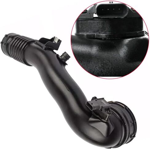 Engine Air Intake Hose, 1PC Automotive Replacement Air Cleaner Intake Hose 13717609811, 13 71 7 609 811 Compatible with BMW 535i 3.0L 2979CC L6 GAS 2012-2016 in Saudi Arabia