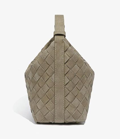 مترهل الجلد المدبوغ المنسوجة المتشرد حقائب النساء لطيف تحت الإبط حقيبة كتف الهلال Crossbody المحافظ السفر الحقائب حقيبة يد 2025 in Kuwait