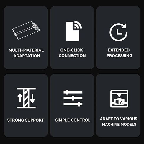 ATOMSTACK MAKER R1 PRO نقش ظرف ليزر دوار بالليزر 4 في 1 نقش ليزر متعدد الوظائف متوافق مع معظم النقش للعناصر غير المنتظمة والأجسام الكروية والأسطوانية رمادي in Kuwait