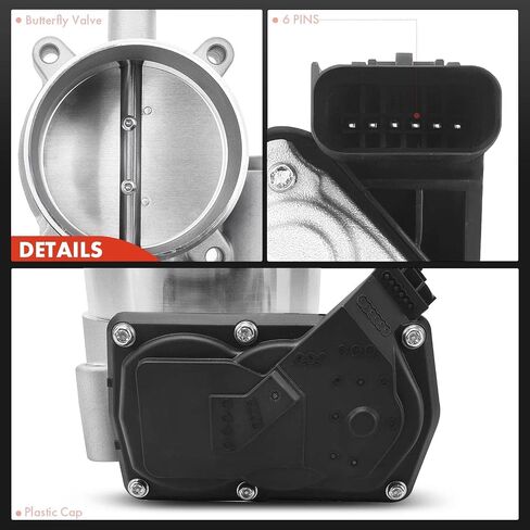 A-Premium Electronic Throttle Body Compatible with Ford F-150, Mustang, Lobo, 2011 2012 2013 2014, V8 302 5.0L 4951cc, Replace# BR3Z-9E926-A, BR3Z-9E926-B, BR3Z-9E926-C in Saudi Arabia