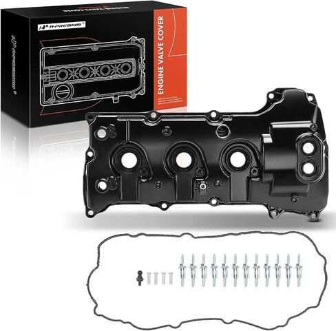 A-Premium Upgraded Aluminum Right Engine Valve Cover with Gasket & Bolts Compatible with Ford F-150 2013-2016, Transit-150/250/350/350HD, Expedition & Lincoln Navigator, 3.5L Turbo Engine Only in Saudi Arabia