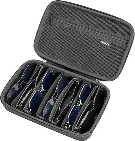 RAIACE Hard Travel Storage Case Compatible with Sunglasses, Carrying Bag for Sunglass and other Small Items. (Case Only) in Saudi Arabia