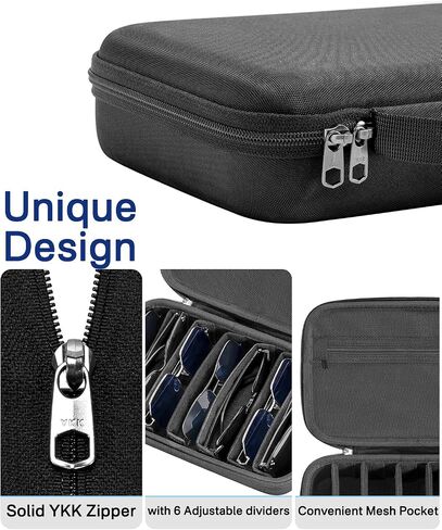 RAIACE Hard Travel Storage Case Compatible with Sunglasses, Carrying Bag for Sunglass and other Small Items. (Case Only) in Saudi Arabia