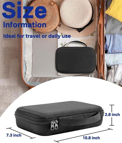 RAIACE Hard Travel Storage Case Compatible with Sunglasses, Carrying Bag for Sunglass and other Small Items. (Case Only) in Saudi Arabia