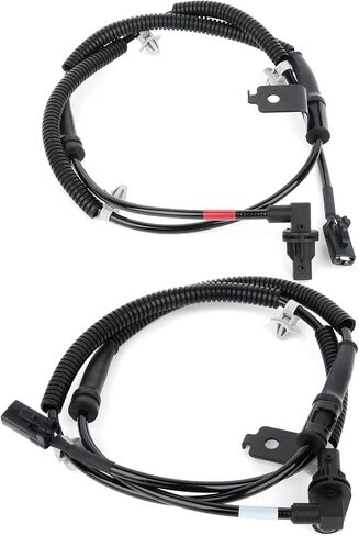Set of 2 Front (Left+Right) ABS Wheel Speed Sensors, Fit for 2007-2009 Hyundai Santa Fe, Replaces OEM 95670-2B000, 95671-2B000, 10203 in Saudi Arabia
