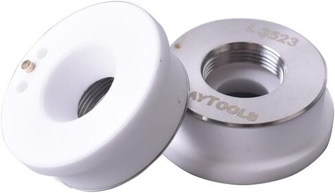 Startnow Raytools Original Laser Ceramic D32mm Laser Head Nozzle Holder for Empower Fiber Cutting Machine Spare Parts (D28 120515099A, 10 PCS) in Kuwait